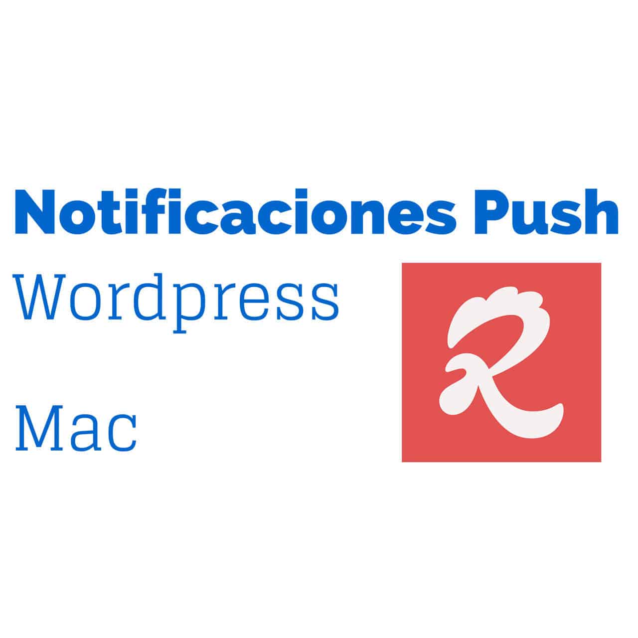 Envie notificações push no Mac a partir do Wordpress 1