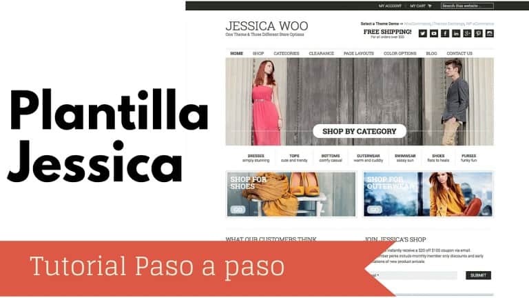 Tutorial Theme Jessica, Genesis Child Theme for Ecommerce (vídeo passo a passo) 1