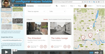 Cómo configurar los mapas en Listable con Google Maps y Mapbox