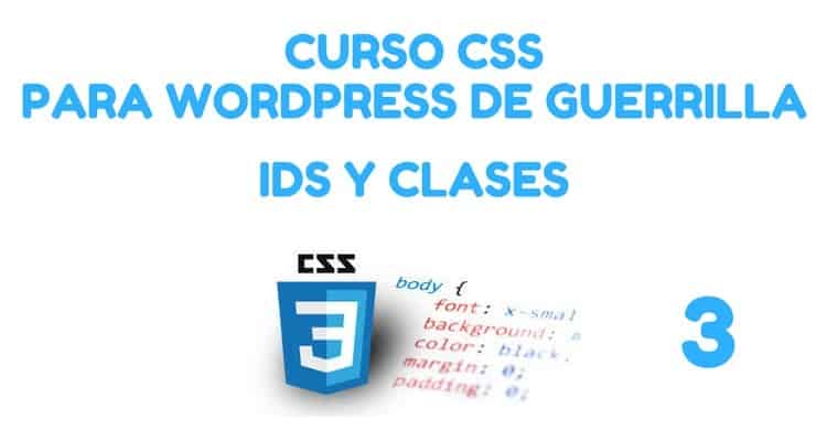 curso css ids clases
