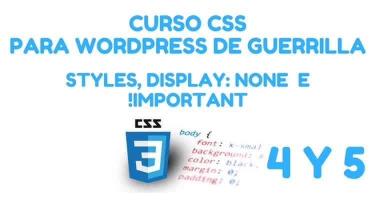 css display course