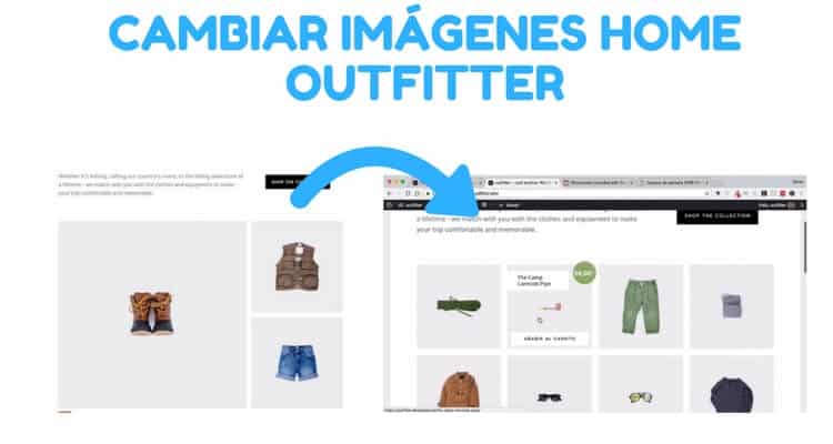 cambiar tamano imagenes outfitter