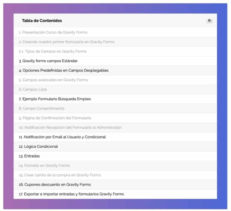 Crear Tablas De Contenido Con Diseño Personalizado | Cómo Hacer Una Página