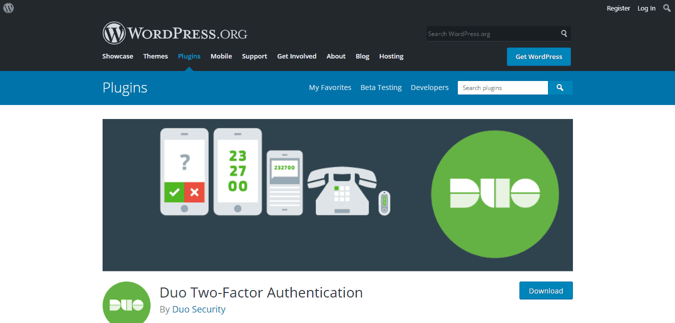 duo two factor authentication plugin