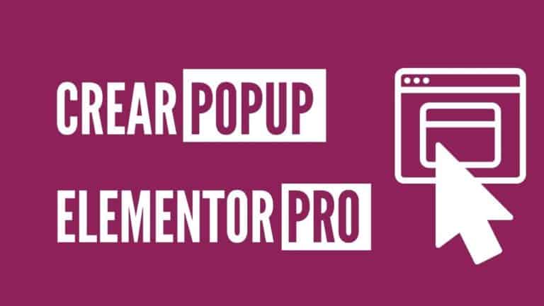create popup Elementor Pro