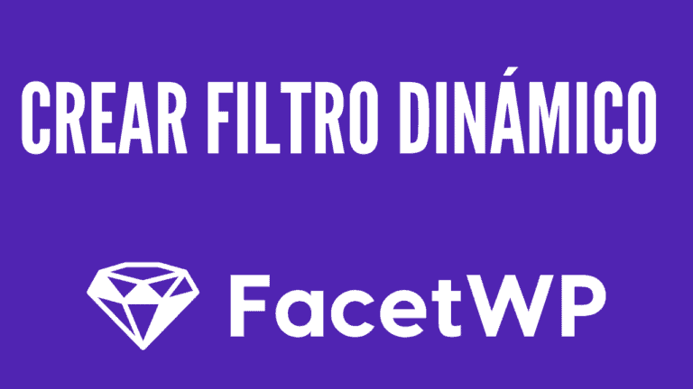 filtro dinamico facetwp