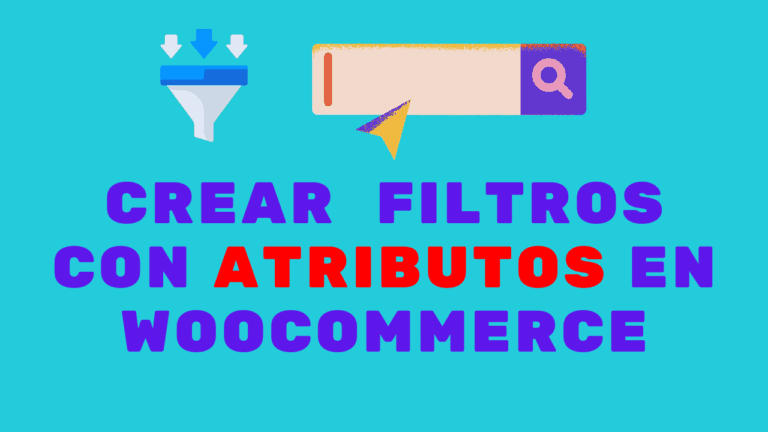 Create filters with woocommerce attributes